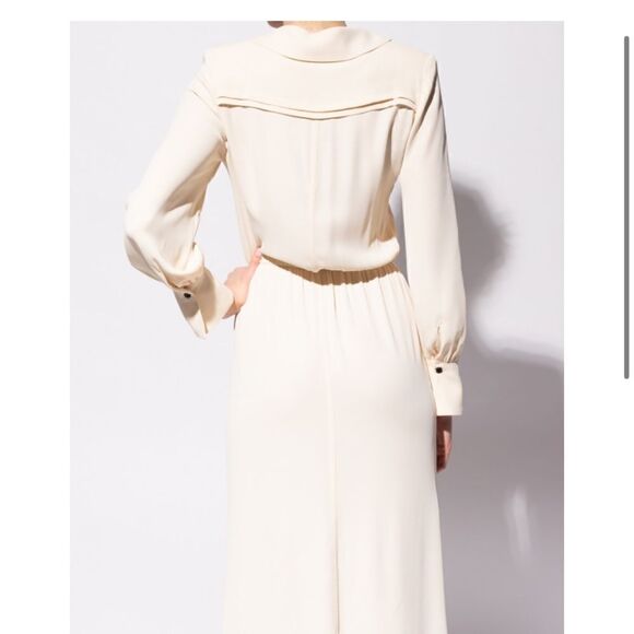 Self Portrait Women Maxi Dress - Size 0 - Asymmetrical Fastening - Picture 3 of 8